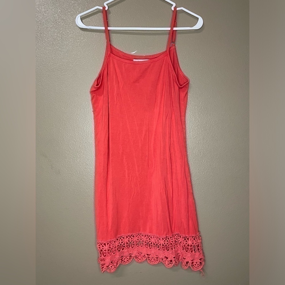 Sunshine and Rodeo Summer Coral XL Top